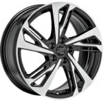 MSW 60 Gloss Black Full Polished 8x18 5x112 ET40 CB57,1 R13 725 kg W19455005E56