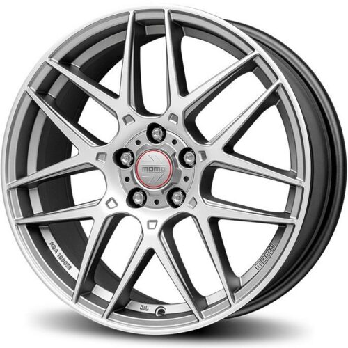 Momo Competizione Titan-Silver Polished 8x19 5x112 ET45 CB72,3 60° 700 kg WCOT80945512E