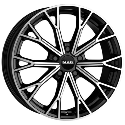 MAK Asphalt Black Mirror 9x19 5x130 ET45 CB66,6 R14 910 kg F9090ASBM45KS3X