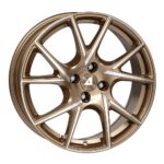 Alutec ADX.01 metallic-bronze frontpolished 7x17 4x108 ET18 CB65,1 60° 655 kg ADX1-70718P26-51