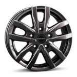 Borbet CW5 mistral anthracite glossy 6,5x16 5x130 ET66 CB89,1 60° 1200 kg 497466