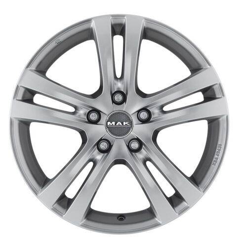 MAK Zenith Hyper Silver 8x17 5x108 ET45 CB72,0 60° 705 kg F8070ZHHS45GG3