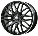 CMS C25 Diamond Rim Black Gloss 7,5x18 5x114.3 ET47 CB67,1 60° 680 kg C25 758 47 10 DRB
