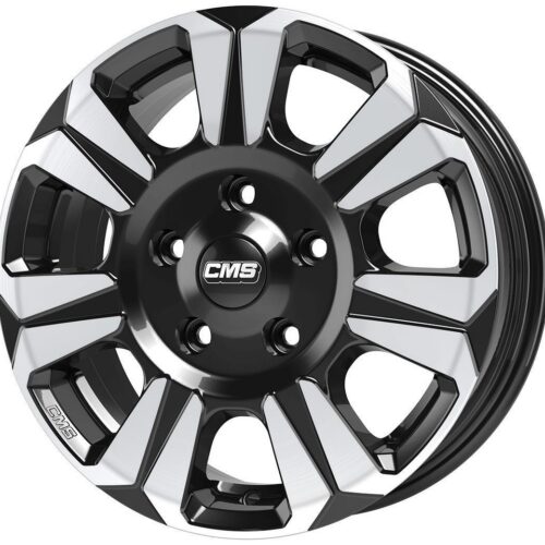 CMS C31 Diamond Black Gloss 6,5x16 5x118 ET60 CB71,1 60° 1150 kg C31 656 60 81 DB