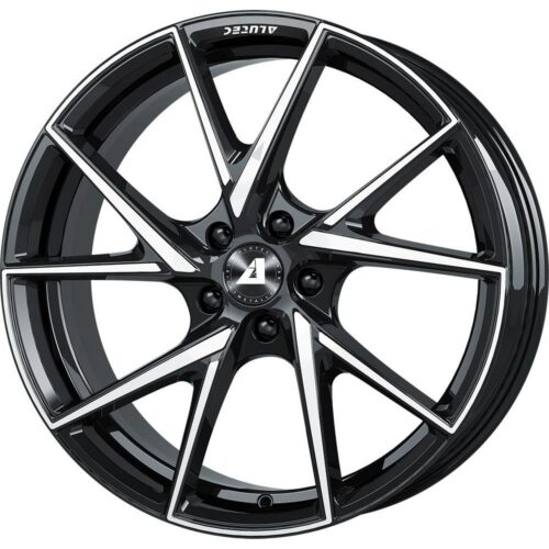 Alutec ADX.01 diamond-black frontpolished 7,5x18 4x100 ET38 CB63,3 60° 635 kg ADX1-75838A23-1