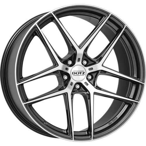 Dotz LagunaSeca dark Gunmetal/polished 9x20 5x120 ET30 CB72,6 60° 740 kg OLA0M9FP30