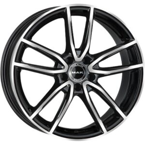 MAK Evo Black Mirror 8x18 5x112 ET43 CB66,6 R14 800 kg F8080EVBM43WS3X