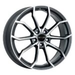 MAK Lowe-FF Gun Met-Mirror Face 8x19 5x112 ET30 CB66,6 R13 720 kg F8090LWQM30WS1X