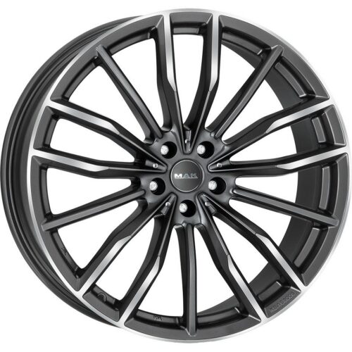 MAK Rapp Gun Met-Mirror Face 10x20 5x120 ET40 CB74,1 60° 1050 kg F1020RUQM40IZX