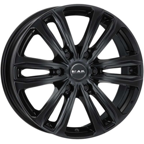 MAK Safari 6 Gloss Black 7,5x17 6x130 ET50 CB84,1 60° 1215 kg F7570AF6GB50M4