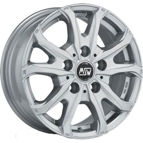 MSW 48 Van Full Silver 7x17 5x112 ET51 CB66,6 R14 950 kg W19328002T09