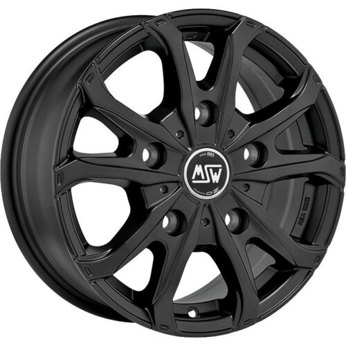 MSW 48 Van Matt Black 7x17 5x160 ET55 CB65.1 60° 1300 kg W19328009T53