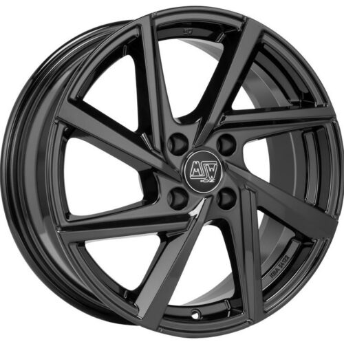MSW 80-4 Gloss Black 7x17 4x108 ET20 CB65,1 60° 600 kg W19382001TC5