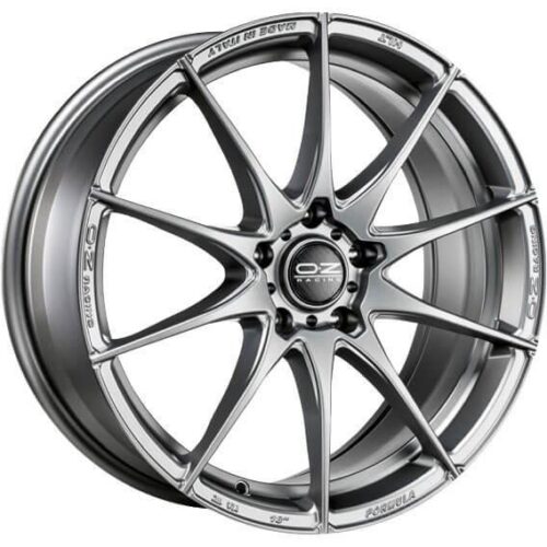 OZ Racing Formula HLT Grigio Corsa 8x18 5x108 ET45 CB75,0 Tuner 60° 630 kg W01892200G1