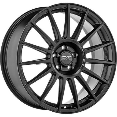 OZ Racing Superturismo Dakar Matt Black Silver Lettering 8,5x20 5x112 ET30 CB79,0 R12 815 kg W01875200R9
