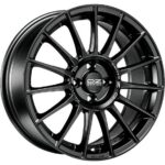 OZ Racing Superturismo LM Matt Black Silver Lettering 8,5x19 5x114.3 ET38 CB75.0 60° 725 kg W01852204R9