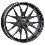 Breyton Race GTX Matt Black with Polished Lip 10x20 5x112 ET35 CB66,6 60° 750 kg 51002035381926