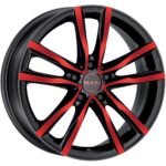 MAK Milano Black And Red 8x18 5x114.3 ET40 CB76,0 60° 725 kg F8080MIBR40FF