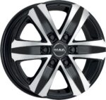 MAK Stone 6 Black Mirror 8,5x20 6x139.7 ET38 CB67,1 Flat 1215 kg F85206TBM38VOX
