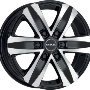 MAK Stone 6 Black Mirror 8,5x20 6x139.7 ET38 CB67,1 Flat 1215 kg F85206TBM38VOX