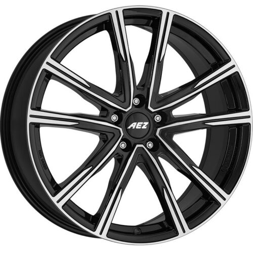 AEZ Montreal dark Black/polished 7,5x18 5x112 ET48 CB70,1 60° 760 kg AMOF8BP48