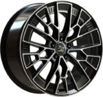 Fondmetal 1972 Glossy Black Machined 9x20 5x112 ET41 CB66,6 60° 775 kg RF19045
