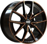 Fondmetal Elatha Black Clearcoat Matt Bronze Machined 8,5x19 5x112 ET45 CB66,6 R13 850 kg RF19212