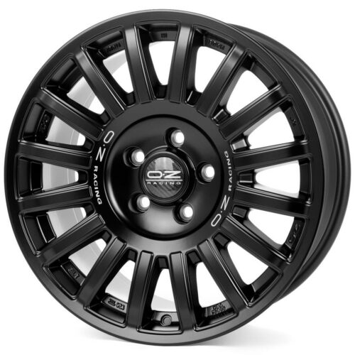 OZ Racing Rally Raid Matt Black Silver Lettering 8x17 6x120 ET35 CB74,5 60° 1200 kg W01C00112R9