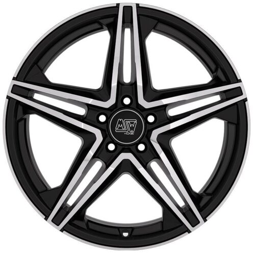 MSW 31 Gloss Black Full Polished 7,5x18 5x112 ET44 CB73,1 60° 780 kg W19410502T56