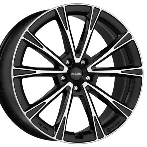 Dezent AR dark Black/polished 8x19 5x108 ET45 CB63,4 60° 810 kg TAR9KHBP45E