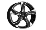 Dezent KB dark Black/polished 7,5x17 5x112 ET40 CB57.1 R13 780 kg TKB78BP40E