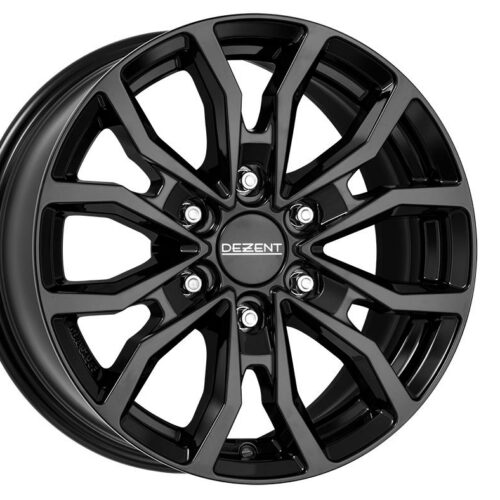Dezent KC Black 6,5x16 6x120 ET50 CB74,5 60° 1350 kg TKCZGBA50E