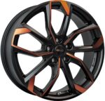 RC Design RC34 Black Orange Matt (BOM) 7,5x19 5x112 ET50 CB57,1 R13 750 kg 355738