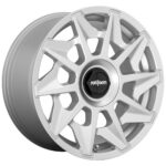 Rotiform R124 Cvt Gloss Silver 8,5x20 5x112 ET45 CB72,6 (PCD2: 5x120) 60° 725 kg R1242085F4+45
