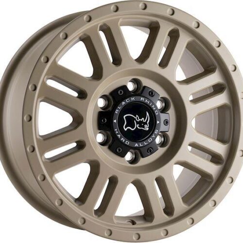 Black Rhino Yellowstone Desert Sand 8x18 6x130 ET48 CB84,1 60° 1496 kg 1880YWN486130D84