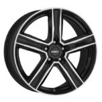 Dezent KG dark Black/polished 7,5x18 5x120 ET40 CB64,1 R14 810 kg TKGF9BP40E