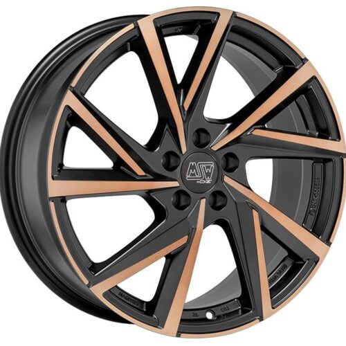 MSW 80-5 Matt Black Copper Fp 8x18 5x112 ET40 CB57,1 R13 690 kg W19388006TCAC