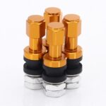 Japan Racing set of Air Valves JR V2 Gold