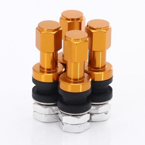 Japan Racing set of Air Valves JR V2 Gold
