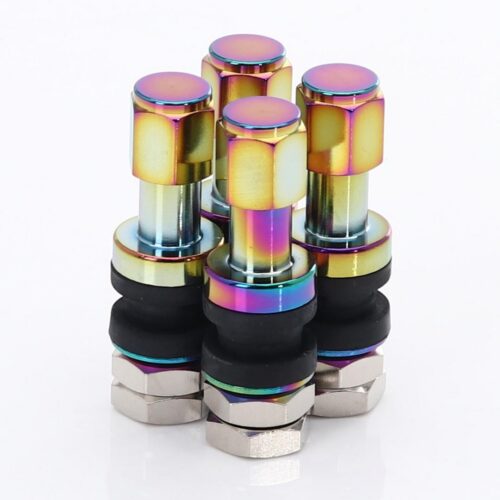 Japan Racing set of Air Valves JR V2 Neochrome