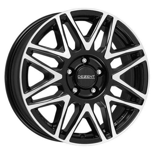 Dezent KH dark Black/polished 6,5x16 5x108 ET47 CB65,1 Flat 1050 kg TKHZHBP47E