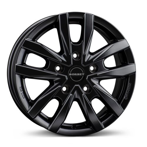Borbet CW5 Black matt 6,5x16 5x120 ET60 CB65,1 R14 1260 kg