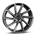 Borbet VTX Graphite Polished 8x18 5x108 ET45 CB72,6 60° 670 kg 496484
