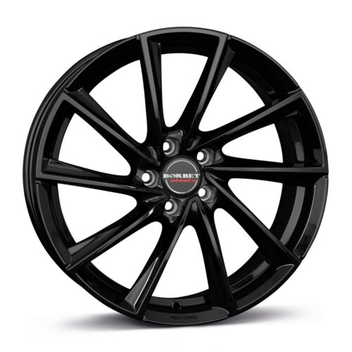 Borbet VTX black glossy 8x18 5x108 ET45 CB72,6 60° 670 kg 496482