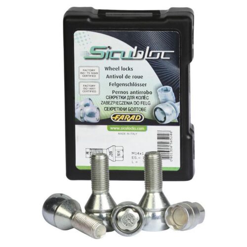 AEZ Security Bolts Sicubloc M12x1.25x28 60° (ZAN328)