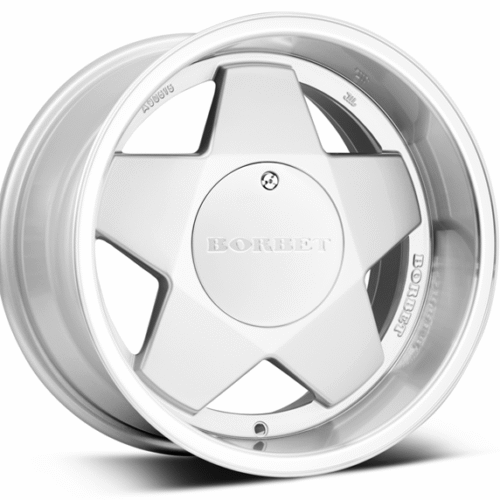 Borbet A Silver Polished 7,5x16 4x108 ET20 CB72.6 60° 580 kg 22059