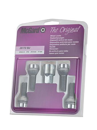 McGard Security Bolts M12x1.5x27.9 17mm Hex R12 (28172SU)