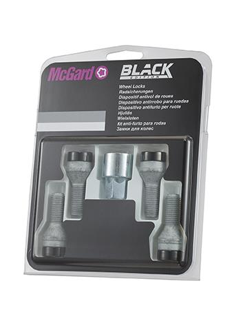 McGard Black Security Bolts M12x1.5x26.4 17mm Hex 60° (27179SUB)