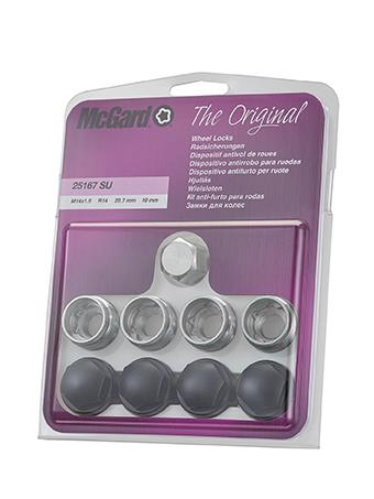 McGard Security Nuts M14x1.5 23 19mm Hex R14 (25167SU)