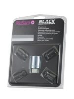 McGard Black Security Nuts M12x1.25x32.5 21mm Hex 60° (24154SUB)